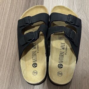 NWOT Black Men's Sandals